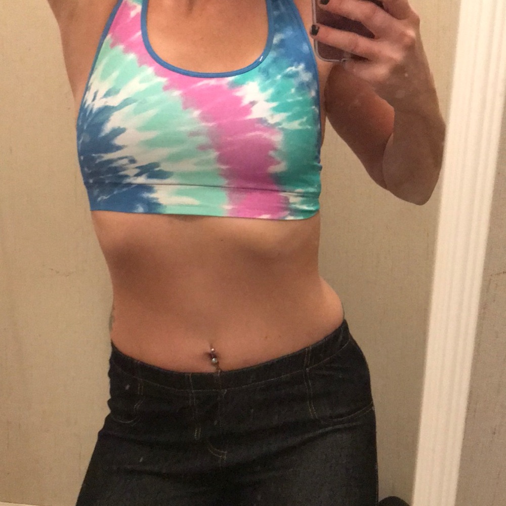 Tye dye sports bra! Small